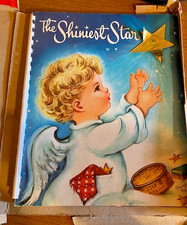 VTG 1950 Childrens Book The Shiniest Star Beth Vardon, Illustration Charlot Byj picture