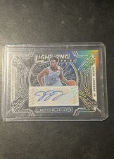 2020-21 Panini Obsidian - Lightning Strike Signatures Jaren Jackson Jr. JJJ /49  picture