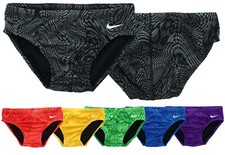 Nike Geo Alloy Brief Men's Performance Swimwear Bottom NESS8028 MSRP $40 picture