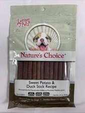 Loving Pets ~ Nature's Choice ~ Sweet Potato & Duck Stick Recipe, Net Wt 2.0oz picture