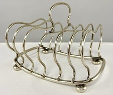 Rare American Large Sterling Toastrack Retailer Shreve Crump & Low Co 1869-1888 picture