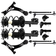 For 09-13 Toyota For Corolla Front Struts w/Coil Springs Sway Bars Assembly Kit picture