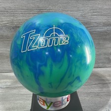 6 Pounds Lb Polyester Bowling Ball Brunswick T ZONE Teal Aqua BLUE NEW UNDRILLED picture