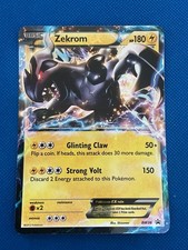 2012 vintage Zekrom EX 52/113 LP Pokemon TCG Legendary Treasures picture