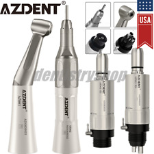 Dental Slow Low Speed Handpiece Contra Angle Straight Air Motor 2/4 Holes E-type picture