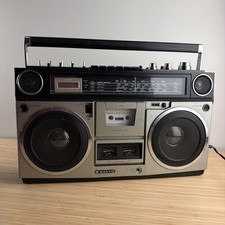 Vintage 1980’s Sanyo M 9990K Boombox Partially Working NEEDS BELTS picture