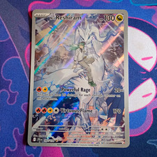 N's Reshiram 167/159 Sv09: Journey Together Illustration Rare EN Holo 130 HP picture