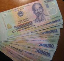 1,000,000 VND (2x 500.000) ONE MILLION VIETNAMESE DONG, VIETNAM MONEY & CURRENCY picture