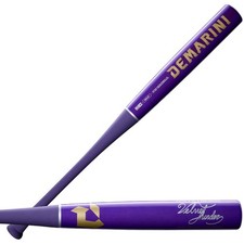 DeMarini 2027 Velvet Thunder D54 Wood/Composite (-3) BBCOR Baseball Bat - 34/31 picture