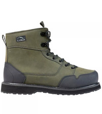 New With L.L.Bean Men's Angler Wading Boots Loden Fishing Waterproof picture