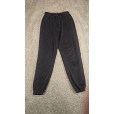 BKE Mens Black Modal Blend Jogger Sweatpants Small Drawstring Elastic Waist picture