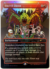 MTG Uncivil Unrest (Rainbow Foi) Secret Lair Jay Howell 2008 NM picture