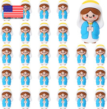 20 Pcs Little Virgin Mary Figurines Mini Virgin Mary Figures ⭐️⭐️⭐️⭐️⭐️ picture