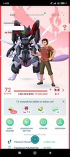 Pokémon Go Acc level 72 lvl picture
