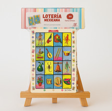Deluxe Loteria Mexicana Set – 50 Premium Boards + 54 Calling Cards. Waterproof picture