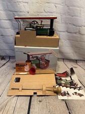 Vintage Mamod Steam Tractor Made In England Original Box & Accessories MINT picture