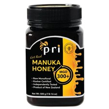 P.R.I New Zealand Raw Manuka Honey, MGO 300+ Net Wt: 500 g (1 lb 1.6 oz) picture