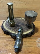 Vintage Lunkenheimer Oiler Grease Cups Fittings Hit & Miss Gas Engine Steam Guts picture