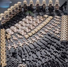 Huge Lot Custom Military | Swat | Special Forces | Minifigures w/ Gear & Weapons picture