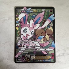 Pokemon sylveon ex Generations Full Art Holo Radiant rc32/rc32 LP picture