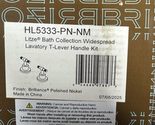 Brizo HL5333-PN-NM Litze T Lever Handles for Widespread Bathroom Faucet picture