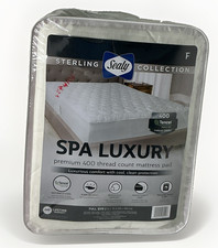 Sealy Sterling Collection Spa Luxury 400 TC Mattress Pad Full Size picture