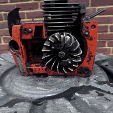 Husqvarna 44 Vintage 1984 Chainsaw Engine Cylinder Flywheel Clutch OEM Parts picture
