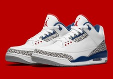 Jordan 3 OG “True Blue” 2026 Men’s Size US 7-12 picture