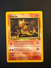 Magmar 39/62 Uncommon Fossil Pokemon Unlimited Lightly Played picture