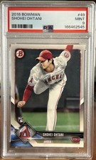 2018 Bowman - SHOHEI OHTANI #49 (RC)(PSA 9) picture
