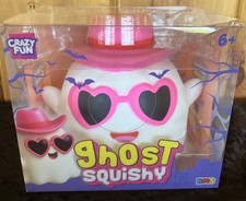 NEW RMS Crazy Fun Ghost Squishy Pink Sunglasses Halloween Sensory/Stress Toy 👻 picture