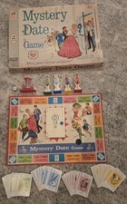 Mystery Date Game Board Game Vintage Complete Set 1965 Milton Bradley picture