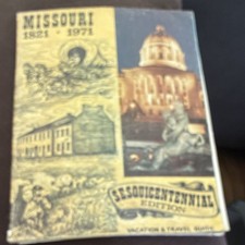 Missouri 1821-1971 Bicentennial Edition Illustrated Hardcover History Book picture