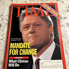 Time Magazine November 16, 1992 Mandate For Change picture