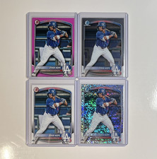 Topps 2024 Zyhir Hope Dodgers Bowman Chrome/Prospects BP-2 Prospect Lot (4) picture