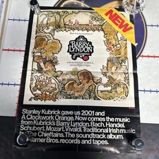 Barry Lyndon 1975 Soundtrack Poster 19” X 25” - Damaged *check pictures* picture