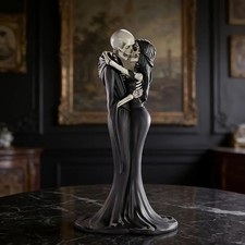 Skeleton Couple Statue, Halloween Resin Ornament, New Gothic Home Decor 2026 picture