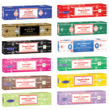 Incense Sticks Satya Original 12 Pack Box 180g 15g Each Nag Champa picture