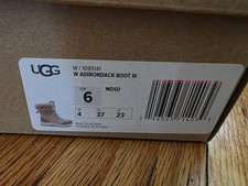 UGG Adirondack Boot III Women’s US 6 Beige Waterproof Shearling Lined picture