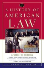 A History of American Law - Hardcover By Lawrence M. Friedman - GOOD picture