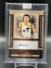 2024-25 Panini One & One Day One Signatures Keyonte George Auto Red /25 picture
