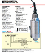 NEW OMEGA PX81 Wet Pressure Transducer Omegadyne [OF56] picture