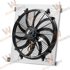 Aluminum Shroud Fan For 1929-1931 Ford Model A Grill Shells Ford V8 Engine 1930. picture