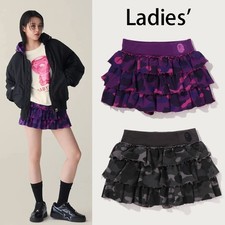 A BATHNIG APE Ladies' COLOR CAMO RUFFLE SWEAT SKIRT 1M70255002 / picture