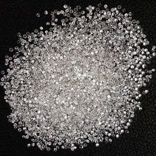 Real Natural Loose Diamond Round 50 Pcs Lot I1-I3 Clarity G-H White Color Q01 picture