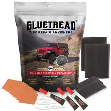 GlueTread Full Size 4x4 Sidewall Tire Repair Kit, Off Road Tire Patch Kit picture