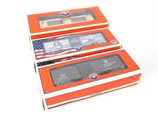 Lionel 6-82992 115th Anniv. 6-19675 Modelshop 6-15889 Boxcar Mixed lot, O Gauge picture
