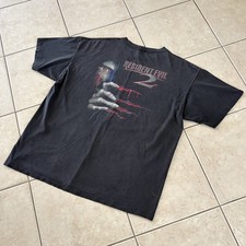 Vintage 1998 Capcom Resident Evil 2 Graphic Promo T-Shirt  XL PowerPro Oneita picture