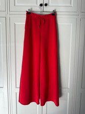 SPANX AirEssentials Wide Leg Pants • Spanx Red • size SMALL,  Travel • Lounge picture