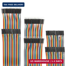 120pcs 10cm Breadboard Jumper Wires Assorted Kit, 15cm 20cm 30cm 40cm 50cm 100cm picture